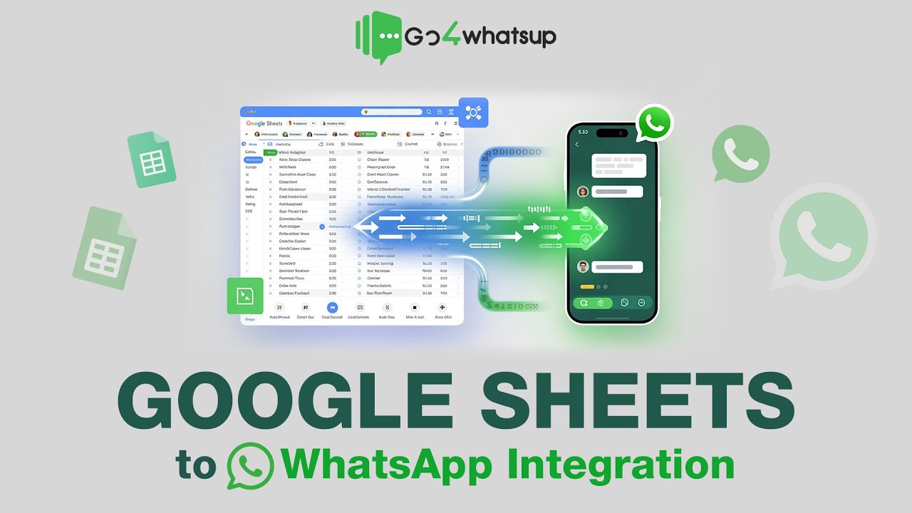 Google Sheets + WhatsApp — automation walkthrough thumbnail