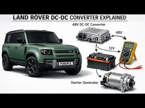 Land Rover DEFENDER (& Other models) DC-DC Converter Explained / What is it / How To Diagnose Issues