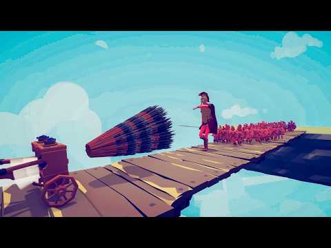 Every God vs HOPLITE GIANT & 100x Hoplite - Totally Accurate Battle Simulator TABS