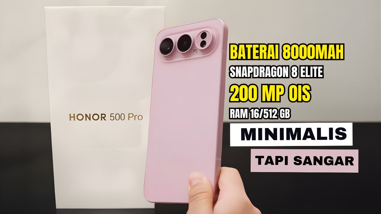 MINIMALIS TAPI SANGAR‼️HONOR 500 PRO HP COMPACT PALING MENGGODA
