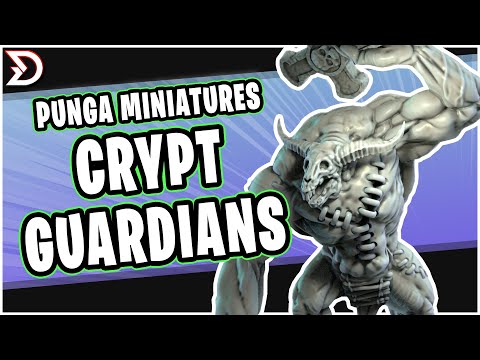 Punga Miniatures "Crypt Guardians" (Fantasy Football Miniatures) | Unboxing, Assembly & Thoughts
