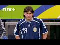 When Lionel Messi Made His FIFA World Cup Debut