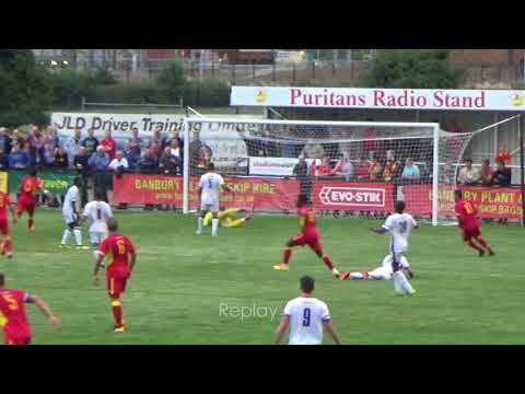 Banbury United v Halesowen Town - 14 Aug 2018 - Match Highlights