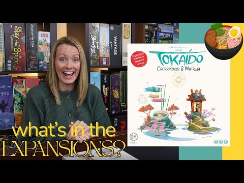TOKAIDO Expansions | CROSSROADS & MATSURI (What's in the Box?!)