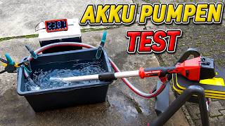 CHINASCHROTT schlägt MILWAUKEE? 18V Akku Stabpumpen im Test | WERKZEUG NEWS 345