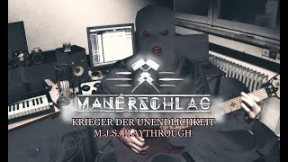 Mauerschlag - Krieger der Unendlichkeit | M.J.S. Playthrough (Multicam)