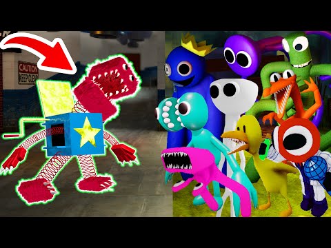 New Rainbow Friends Vs Boxy Boo (Project Playtime) 🎶 Friday Night Funkin' (Roblox Rainbow Friends)