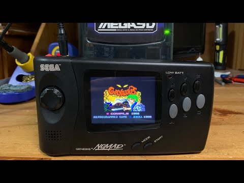 Building the Ultimate Sega Nomad! Part 2: Triple Bypass install and demonstration!