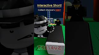 Collect Chance's debt! Interactive Short #roblox #forsakenanimation  #forsaken #memes #shorts