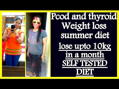 PCOD/PCOS Summer Diet Plan for Weight Lose | How To Lose Weight Fast 10 kgs in 1 Month in PCOS Video