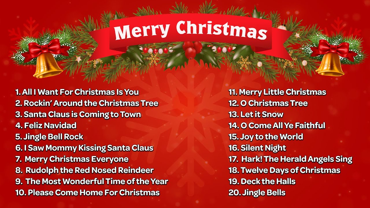 Top 2 Hour Christmas Songs 🎄 Best Christmas Music Playlist