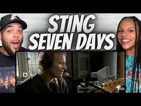 MUSICAL GENIUS!| FIRST TIME HEARING Sting -  Seven Days REACTION