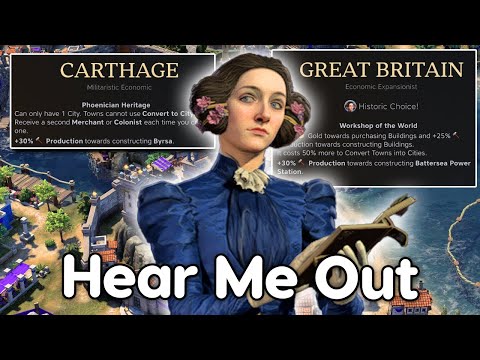 Ada Lovelace - Carthage - Great Britain - Analysis/First Impression - Civ 7 Update Crossroads DLC
