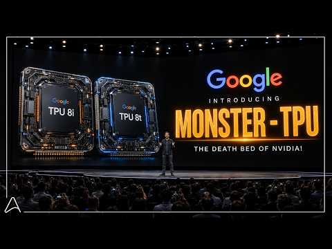 Video Thumbnail: Google’s New Dual-TPU Monster Just Made NVIDIA’s Billion-Dollar GPUs Look Like TRASH!