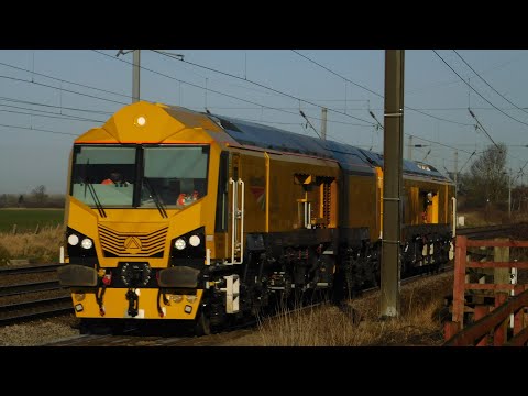 DR79105, DR79104 Passes York Sidings Hotel | 6Q01 Darlington Up S.S. to Rugby D.E.D.