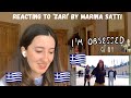 GREECE EUROVISION 2024 REACTING TO ZARI BY MARINA SATTI FIRST LISTEN SO SO GOOD