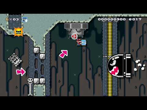 Mission: Don't use the Pow (20s) by GM|joel - Super Mario Maker 2 - No Commentary 1bz