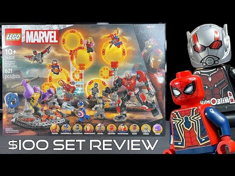 REVIEW: $100 LEGO Avengers Endgame Final Battle - Set 76323