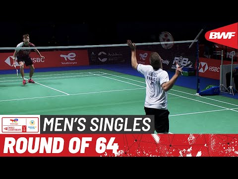 TotalEnergies BWF World Championships 2021 | Brice Leverdez (FRA) vs Rasmus Gemke (DEN) [11] | R64