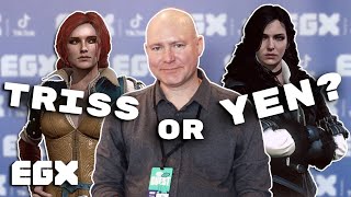 We Asked Geralt Of Rivia: Triss Or Yen? | EGX 2023