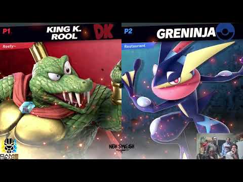 NBH Smash Ultimate 25 Winners Quarterfinals - Conbeef (Greninja) vs Reefy (King K Rool & Link)