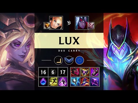 Lux Carry vs Varus - EUW Diamond Patch 25.21