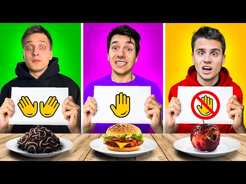 JESZ TO BEZ RĄK, JEDNĄ RĘKĄ LUB DWOMA RĘKOMA!