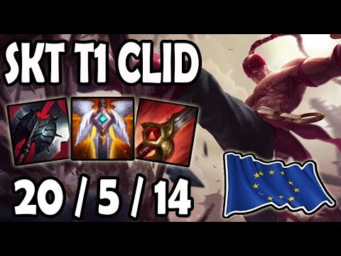 SKT T1 Clid Lee Sin vs Karthus [ Jungle ] Lol Challenger EUW