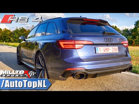 Audi RS4 B9 MILLTEK EXHAUST Sound LOUD! Revs & ONBOARD by AutoTopNL