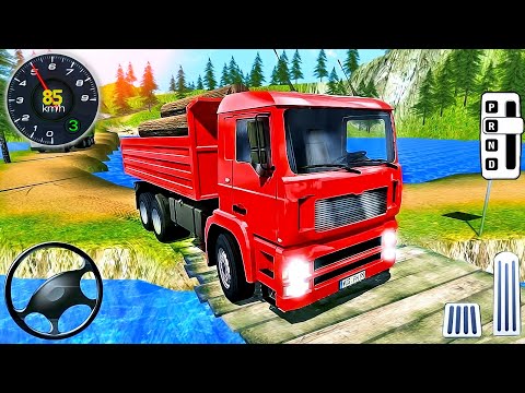 Offroad Truck Driver Hill Climb Simulator - Mountain Heavy Cargo Truck Drive - Android GamePlay