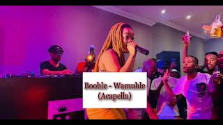 Boohle - WAMUHLE (Acapella)