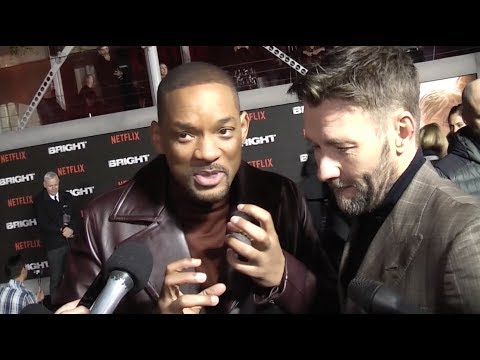 European Premiere: Will Smith, Joel Edgerton, Noomi Rapace | Bright