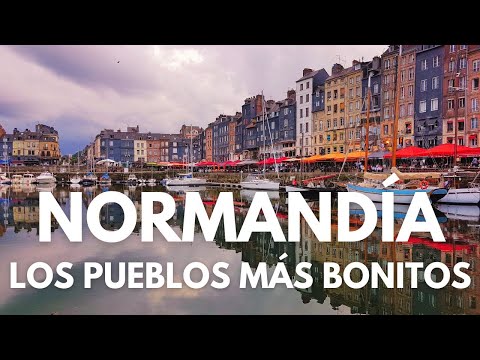 most beautiful towns of NORMANDY❤️. Rouen, Mont Saint Michel, Honfleur. France