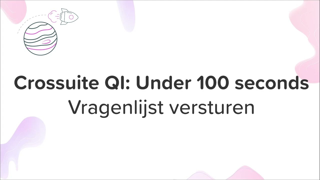 6. Digitale vragenlijsten versturen