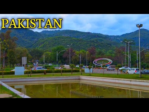 PAKISTAN WALKING AT THE MOST BEAUTIFUL CAPITAL - ISLAMABAD 4k 2024