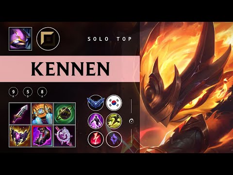 Kennen Top vs Fiora - KR Diamond Patch 25.24
