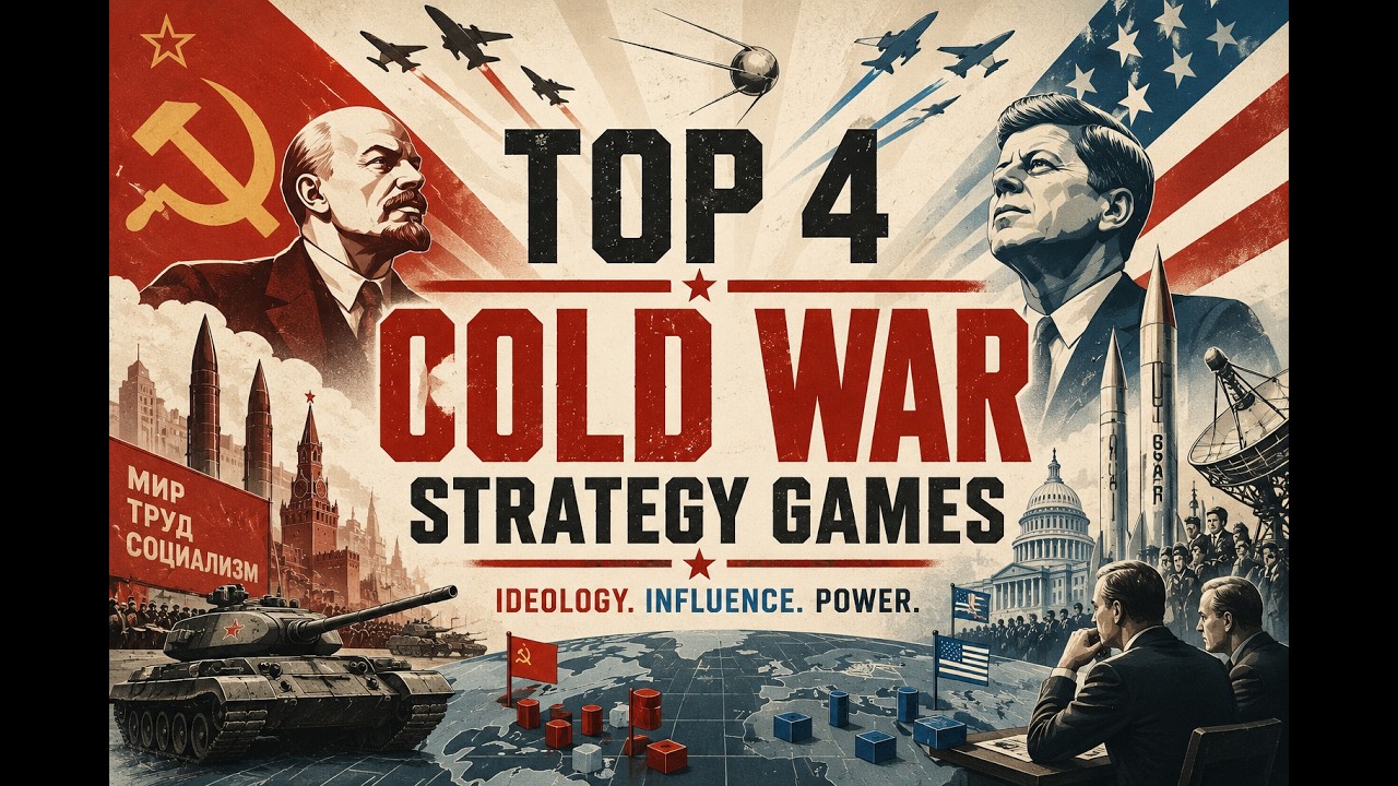 TOP 4 COLD WAR STRATEGY GAMES