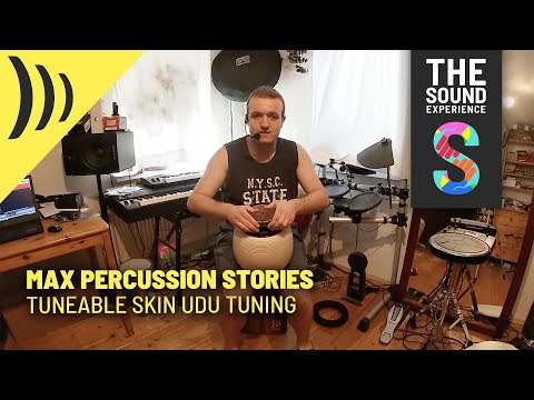 MAX Percussion Stories - Tuneable Skin Udu Tuning