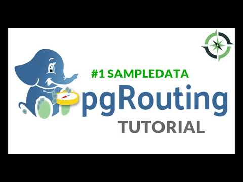 pgRouting tutorial #1 SAMPLEDATA