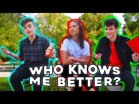 Who knows me better? || with Johnny Orlando & Hayden Summerall