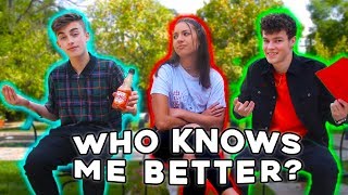 Who knows me better? || with Johnny Orlando &amp; Hayden Summerall