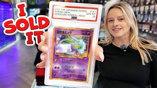 I Sold My Biggest Pokemon Slab Ever… Then Restocked The Shop! (Card Shop Owner POV) 
