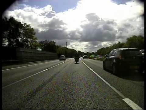 Extract from a recent RoSPA Advanced Motorcycle Test - Motorway Run