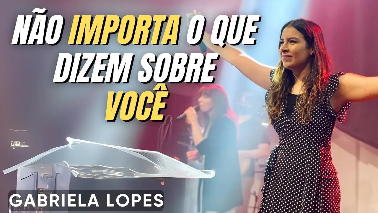 NÃO PERCA TEMPO COM QUEM NÃO FAZ NADA POR VOCÊ - GABRIELA LOPES 2025 - Pregação Forte 2025