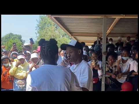 School Tour : Blxckie MajorSteez Kamo mphela  Costatich lil Chiko