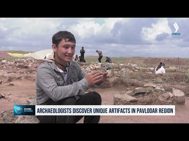 Archaeologists discover unique artifacts in Pavlodar region