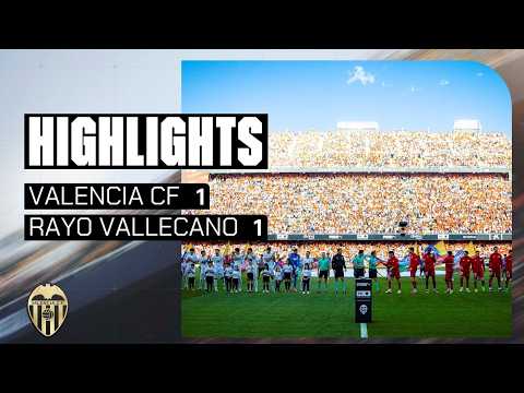 FC Valencia 1-1 Rayo Vallecano de Madrid