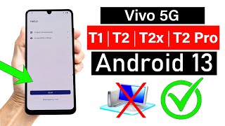 Vivo {T1 /T2 /T2x /T2 Pro} 5G - FRP Unlock ANDROID 13 🚀 100% Easy Method (No Need Computer)