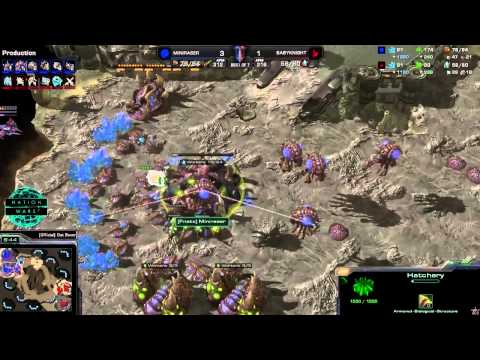SC2  NationWars  Sweden vs Denmark  Game 5 ZvP  StarCraft 2 Gameplay