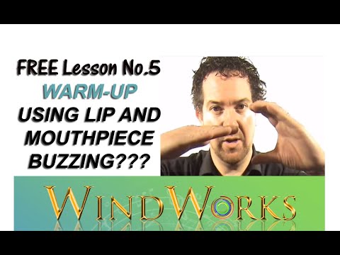 FREE Trumpet Lesson No. 5 Mouthpiece/Lip Bend Warm Up - New WindWorks by MTM